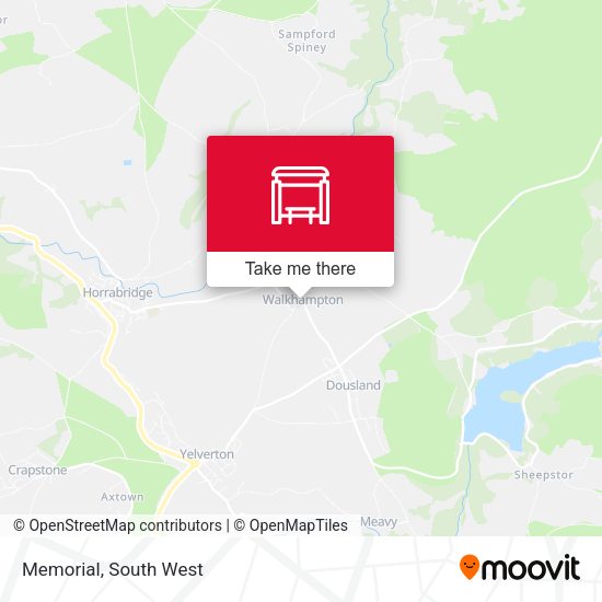 Memorial map