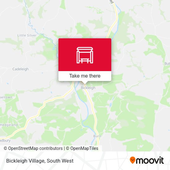 Bickleigh Village map