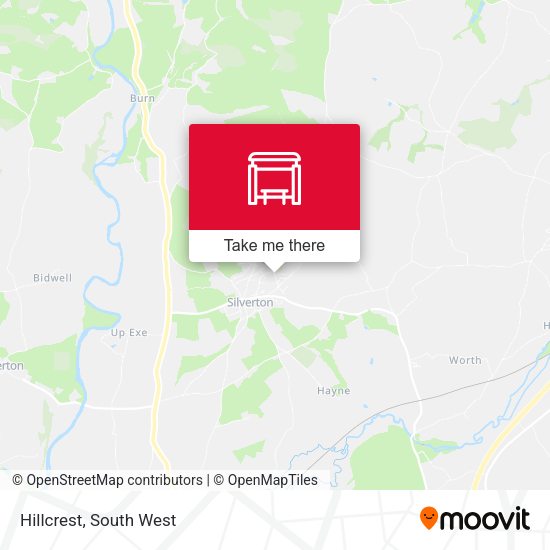 Hillcrest map