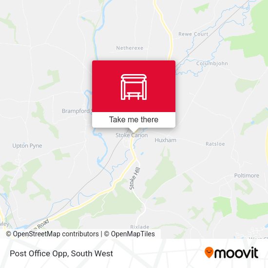 Post Office Opp map