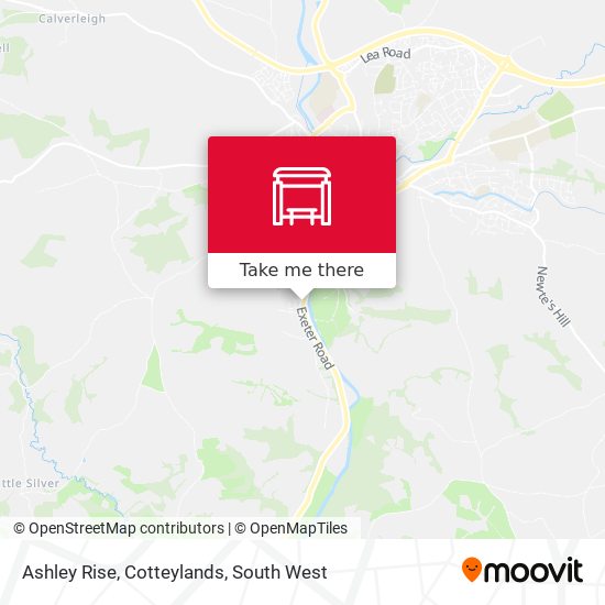 Ashley Rise, Cotteylands map