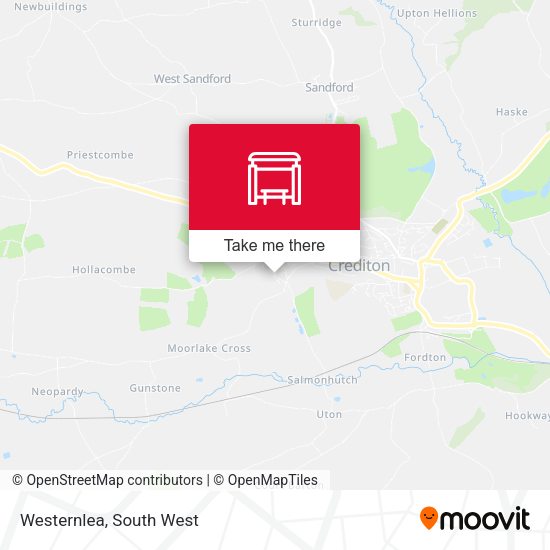 Westernlea map