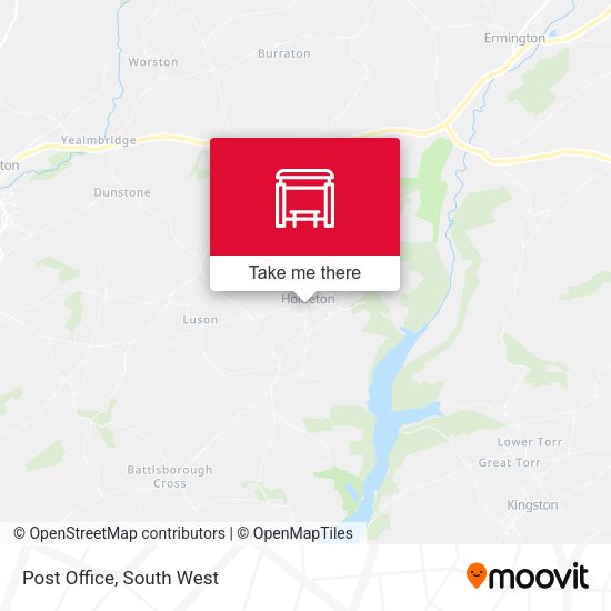 Post Office map