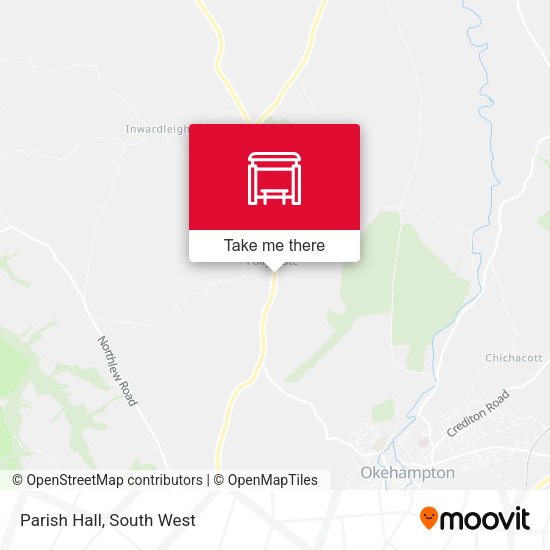Parish Hall map