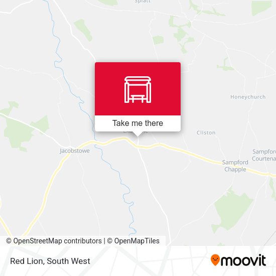 Red Lion map