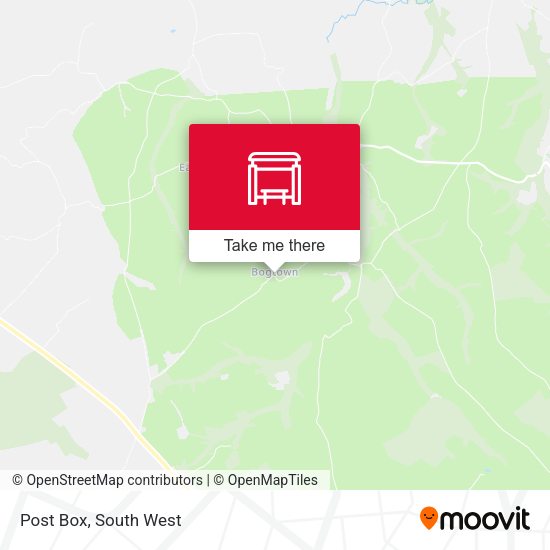 Post Box map
