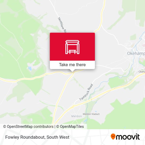 Fowley Roundabout map