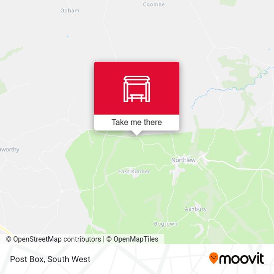 Post Box map