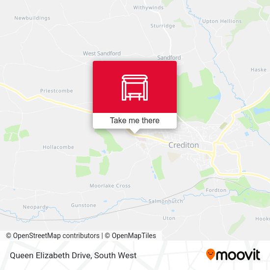 Queen Elizabeth Drive map