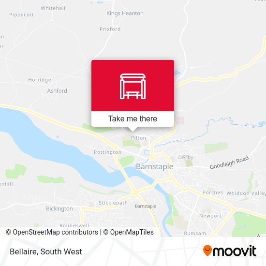 Bellaire map
