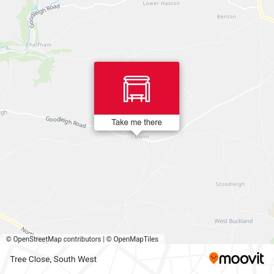 Tree Close map