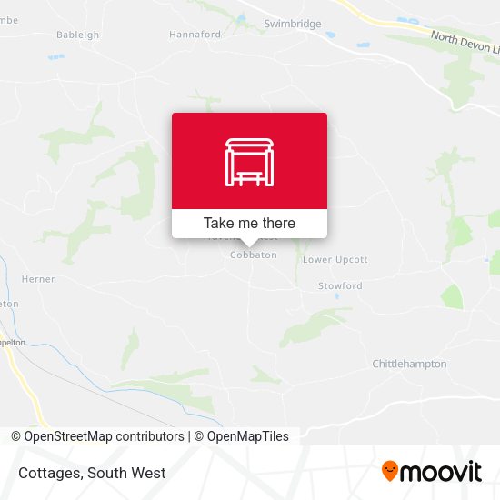 Cottages map