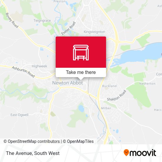 The Avenue map