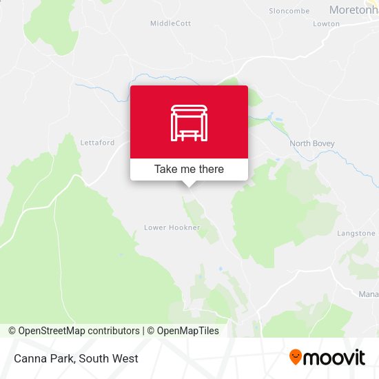 Canna Park map