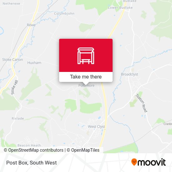 Post Box map