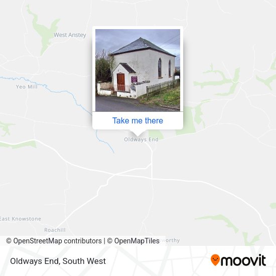Oldways End map