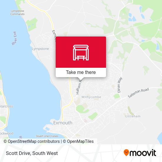 Scott Drive map