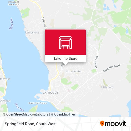 Springfield Road map