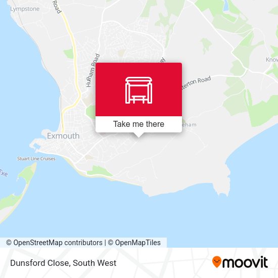 Dunsford Close map