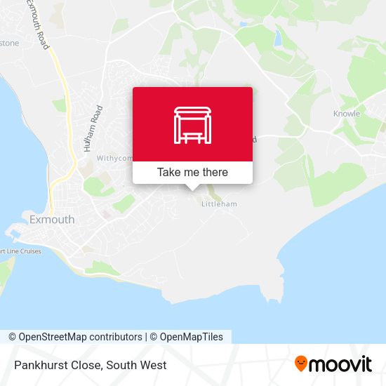 Pankhurst Close map