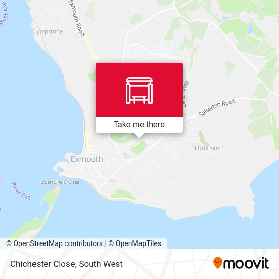 Chichester Close map