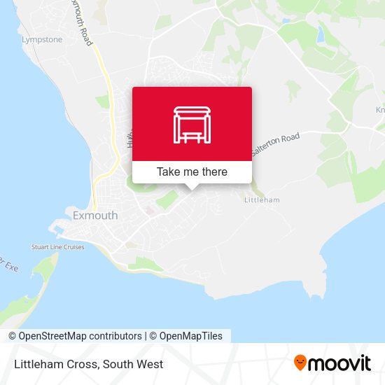 Littleham Cross map