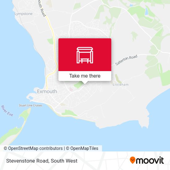 Stevenstone Road map