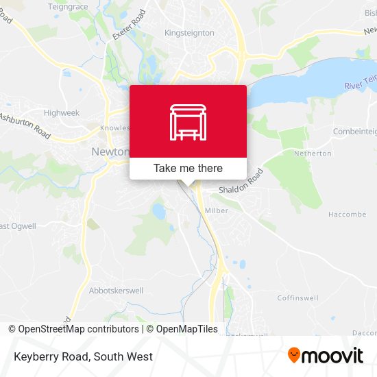 Keyberry Road map