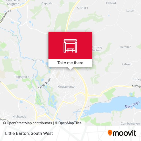 Little Barton map