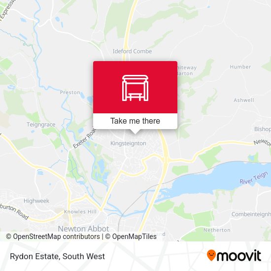 Rydon Estate map