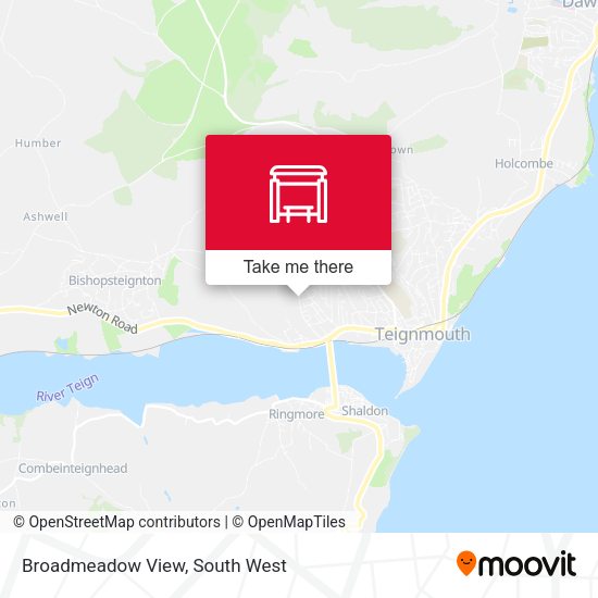 Broadmeadow View map