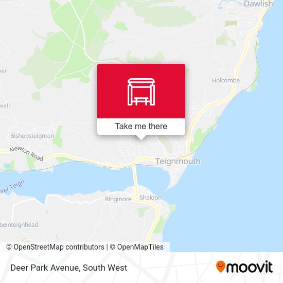 Deer Park Avenue map