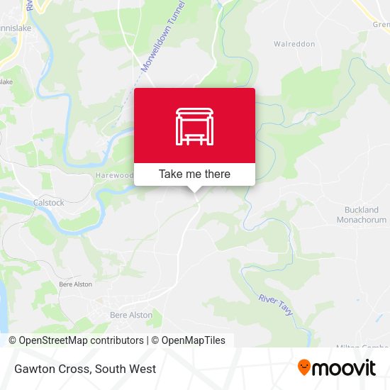 Gawton Cross map