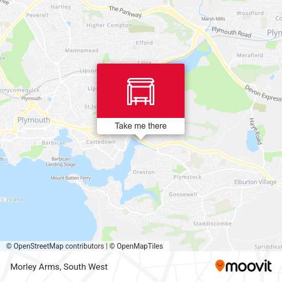 Morley Arms map