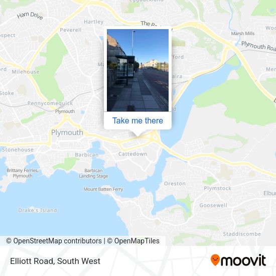 Elliott Road map