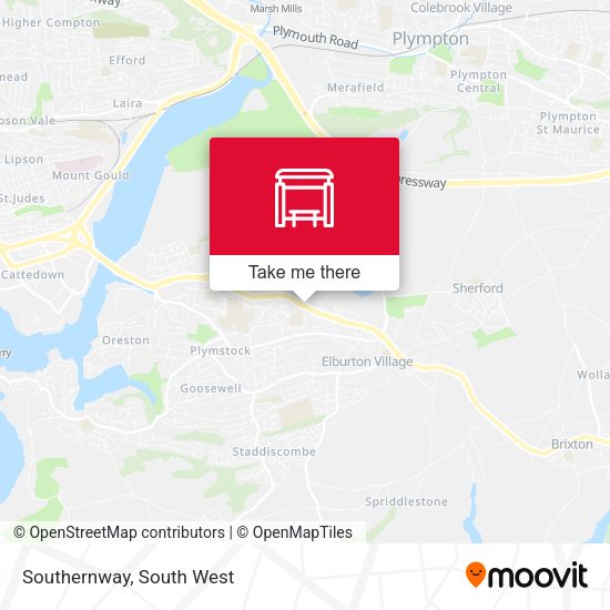 Southernway map