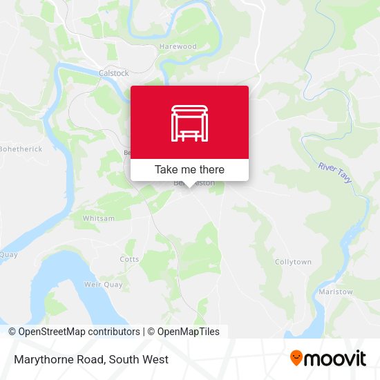 Marythorne Road map