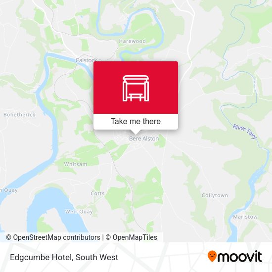 Edgcumbe Hotel map
