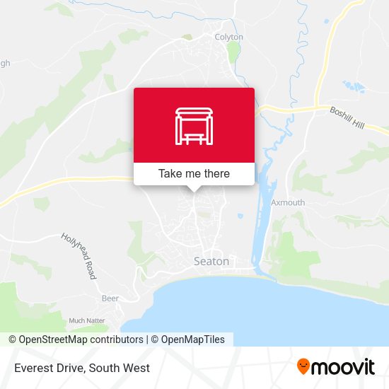 Everest Drive map