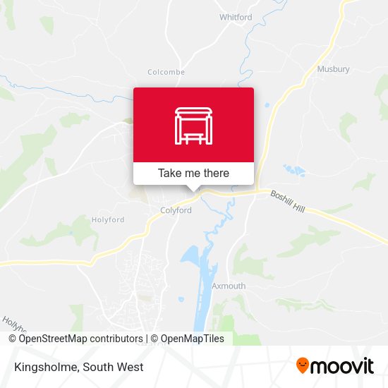 Kingsholme map