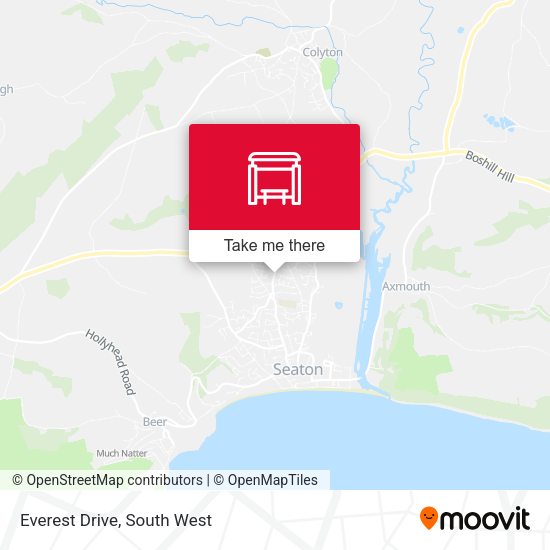 Everest Drive map
