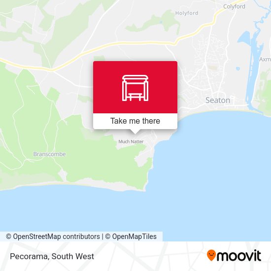 Pecorama map