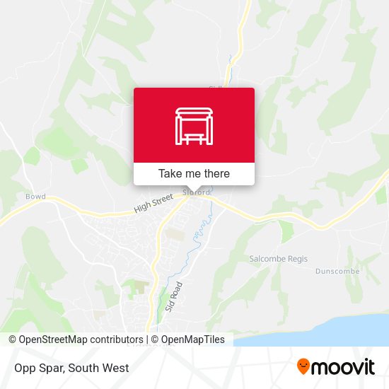 Opp Spar map