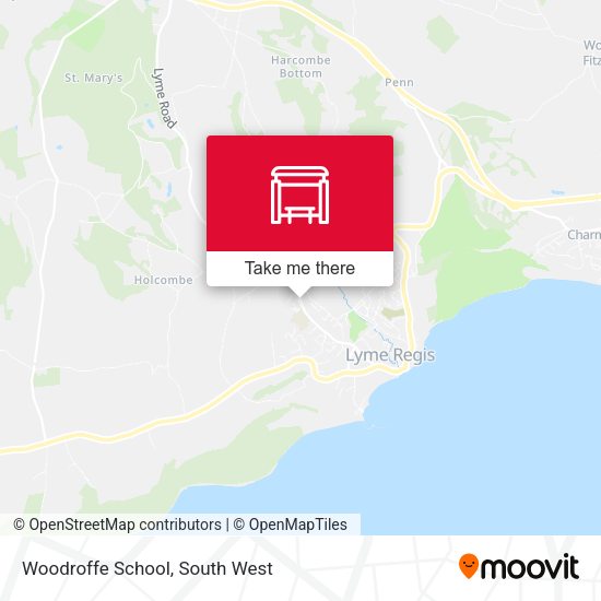 Woodroffe School map