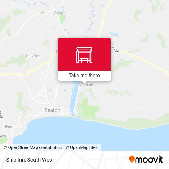 Ship Inn map