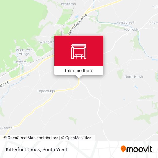 Kitterford Cross map