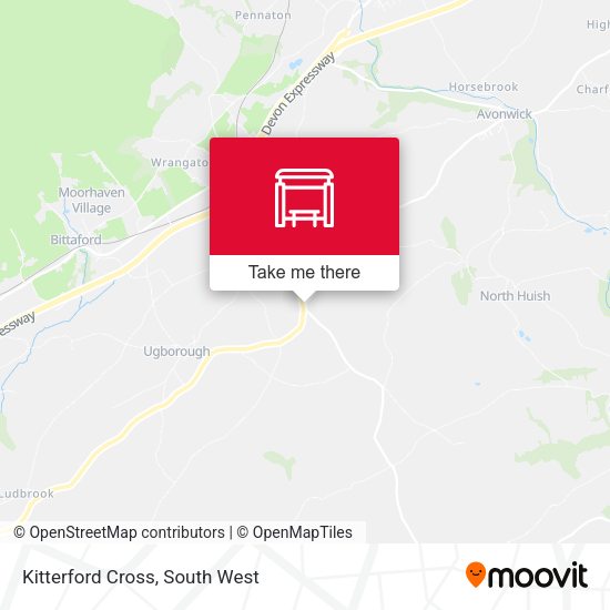 Kitterford Cross map