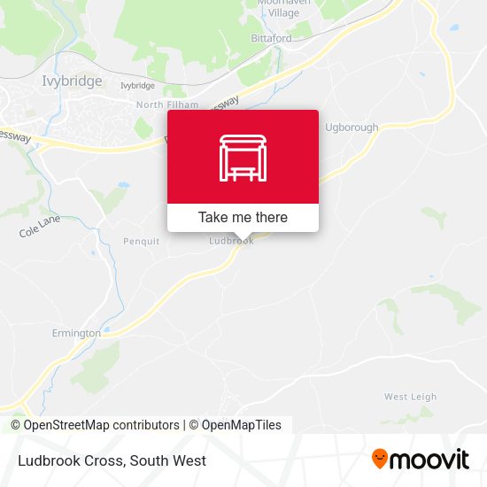 Ludbrook Cross map