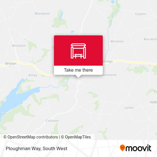 Ploughman Way map