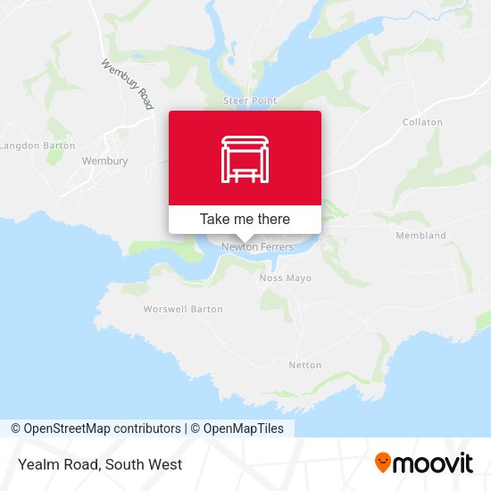 Yealm Road map